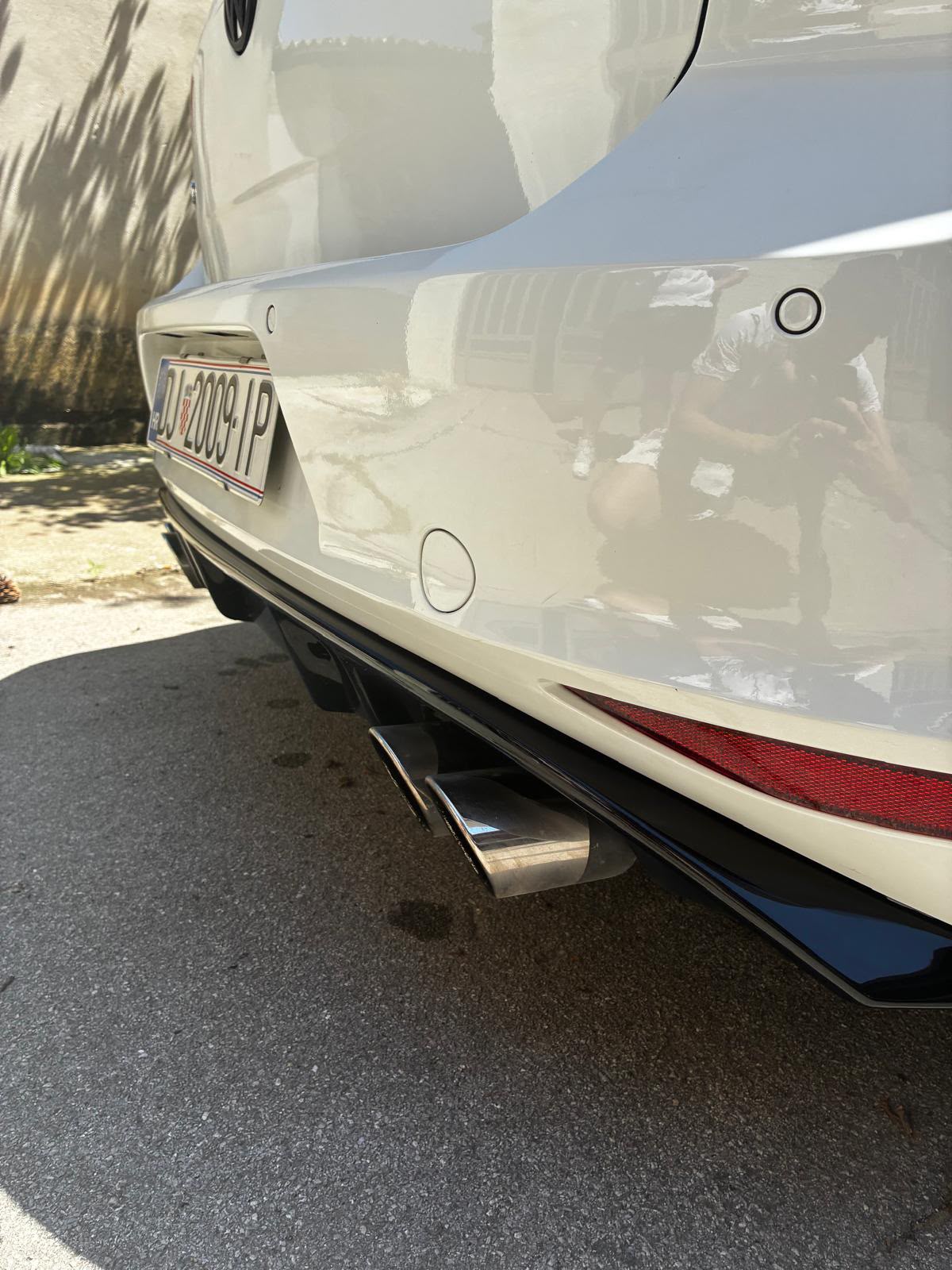 VW Golf GTD — detalj